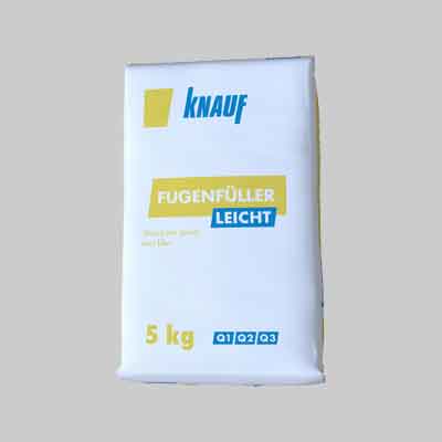 STUCCO IN POLVERE PER CARTONGESSO ''FUGENFUELLER LEICHT'' kg 5