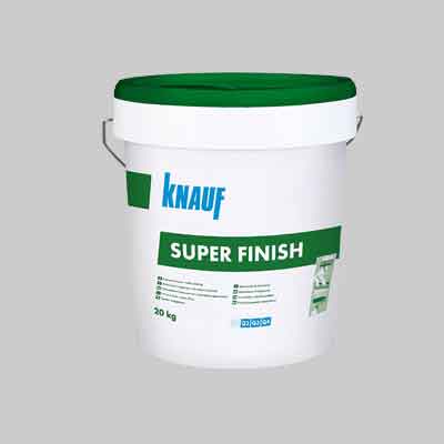 STUCCO IN PASTA 'SUPER FINISH' KNAUF kg 6