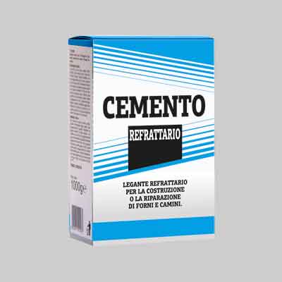 CEMENTO REFRATTARIO kg 5 (cartone 5 pz)