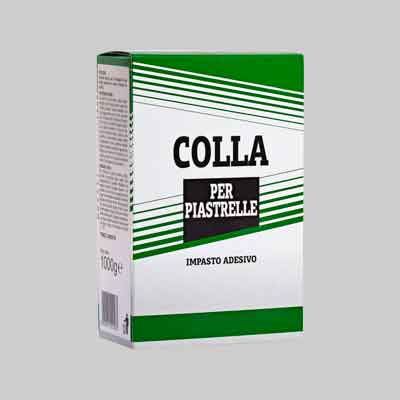 COLLA PER PIASTRELLE kg 5 (cartone 5 pz)