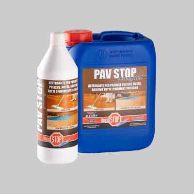 DETERGENTE PROFUMATO PER PARQUET 'PAV STOP PARQUET' lt 1