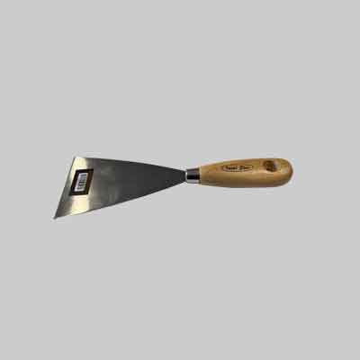 SPATOLA MANICO LEGNO IDEAL STAR 40 mm