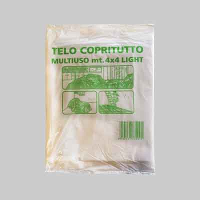 TELO COPRITUTTO LEGGERO mt 4x4 (cartone 100 pz)