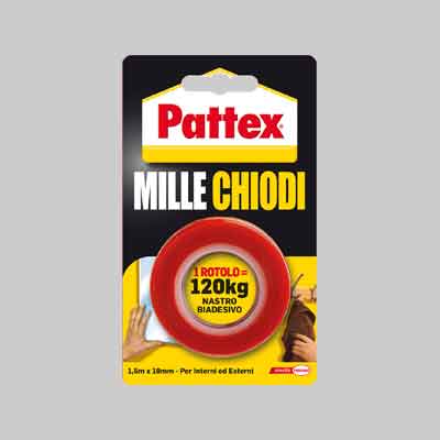 NASTRO ''MILLECHIODI'' mm 19x1,5 mt