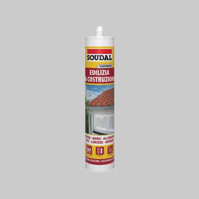 SILICONE NEUTRO SOUDAL ml 300 - Bianco