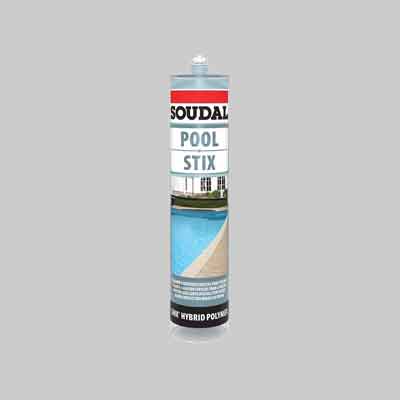 ADESIVO SIGILLANTE 'POOL STIX' SOUDAL ml 290 - Blu chiaro