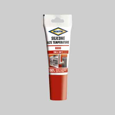 SILICONE ALTE TEMPERATURE ml 60 Rosso