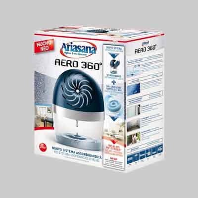 KIT ASSORBIUMIDITA'' ''AERO 360°'' gr 450+ricarica TAB