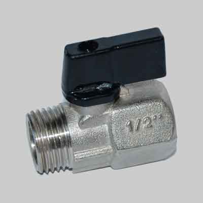 MINIVALVOLA A SFERA M.F. 1/2"