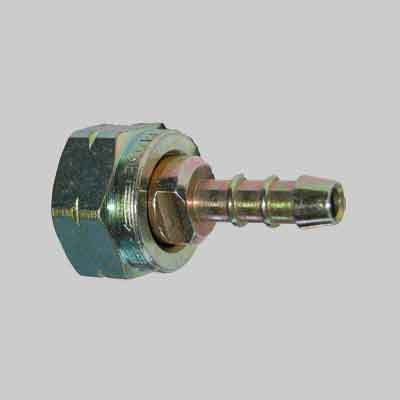RACCORDO PORTAGOMMA PER BOMBOLA GAS 1/2" - Ø mm 9 (GPL)