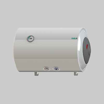 SCALDABAGNO ELETTRICO ORIZZONTALE lt 80 Orizzontale Dx