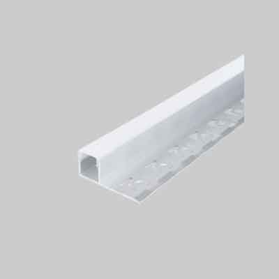 CANALINA PER STRIP LED '5111' mm 12,1x13x3, Larghezza interna max. mm 10  - Barra 2 mt