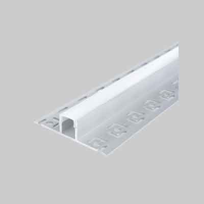 CANALINA PER STRIP LED '5112' mm 12,5x13,3, Larghezza interna max. mm 9  - Barra 2 mt