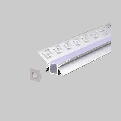 CANALINA PER STRIP LED '5166' mm 12x24  - Barra 2 mt