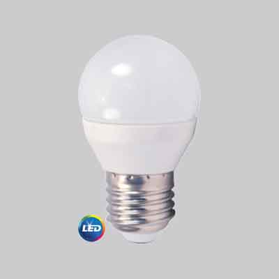 LAMPADA A LED MOD.''SFERA'' E27 6W - 470Lm - 4500K