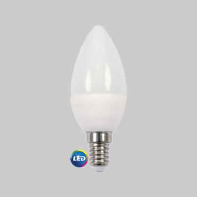 LAMPADA A LED MOD.''OLIVA'' 6W - E14 - 470Lm - 3000K