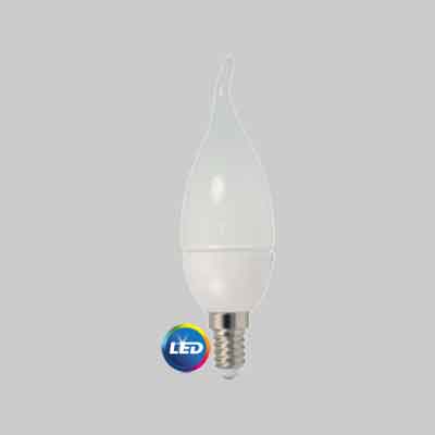 LAMPADA A LED MOD.''COLPO DI VENTO'' 6W - E14 - 470Lm - 6000K