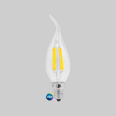 LAMPADA LED A FILAMENTO MOD.''COLPO DI VENTO'' 4W - E14 - 400Lm - 2700K