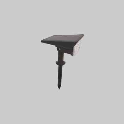 FARETTO SOLARE A LED IDEAL STAR 4 Watt - Colore Nero