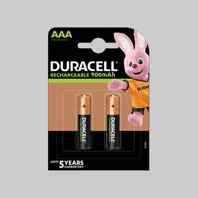 PILE RICARICABILI ''DURALOCK'' MINISTILO 850 mAh - blister 2 pezzi