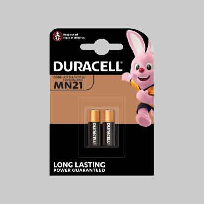 PILE PER LA SICUREZZA ''MN21'' blister 2 pezzi (cartone 10 pz)