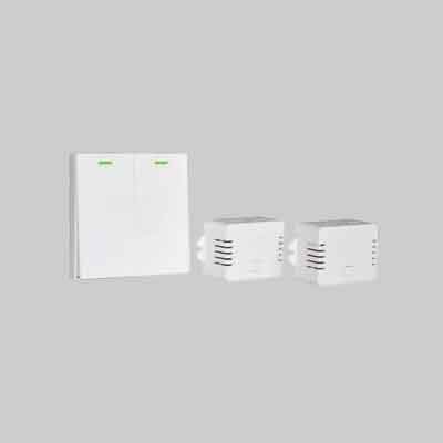 INTERRUTTORE LUCI WIRELESS 2 Tasti