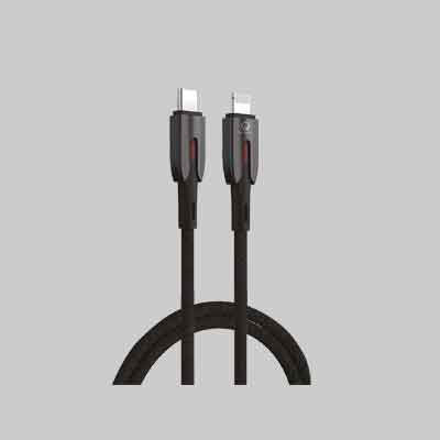 CAVO DI RICARICA 'FAST CHARGE' USB-C/LIGHTNING LOSTECH cm 120