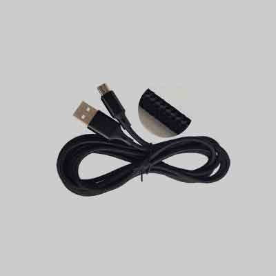 CAVO DI RICARICA PER DISPOSITIVO RETINATO cm 200 - Attacco Micro USB