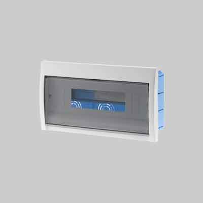CENTRALINO DA INCASSO C/PORTELLO 24 Mod. 349x321x110 - Bianco