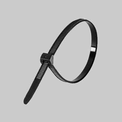 FASCETTA DI CABLAGGIO mm 3,6x360 - nera