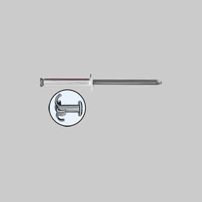 RIVETTO A STRAPPO ''GRAF'' mm 4,8x16 (cartone 50 pz)