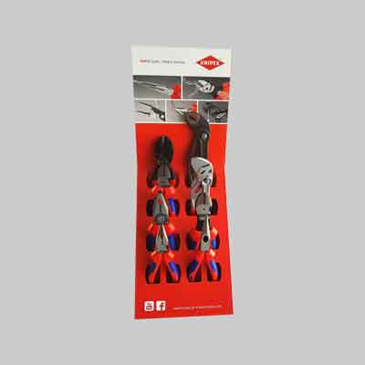 ESPOSITORE UTENSILI DA BANCO ''KNIPEX'' 8 pezzi