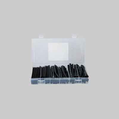 BOX GUAINE TERMORESTRINGENTI NERE conf. 100 pezzi