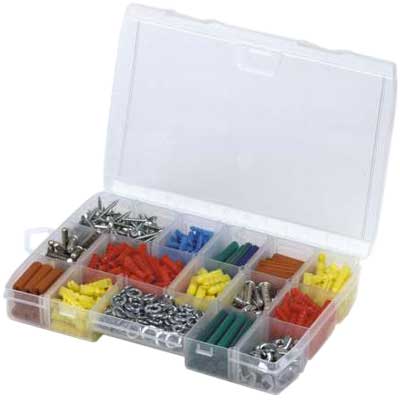 PORTAMINUTERIE ''OPP ORGANIZERS'' STANLEY 17 scomparti - mm 272x189x46h