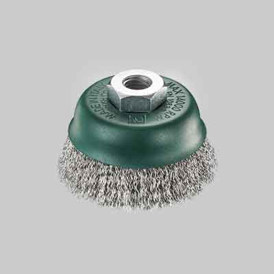 SPAZZOLA A TAZZA INOX SIT Ø mm 80