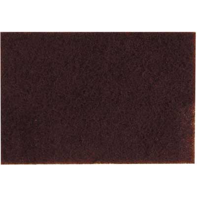TAMPONE TESSUTO NON TESSUTO ABRASIVO mm 120x280 - grana fine (cartone 10 pz)