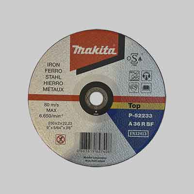 DISCO DA TAGLIO PER FERRO 'MAKITA' Ø mm 230x3,2 - conf. 50 pezzi