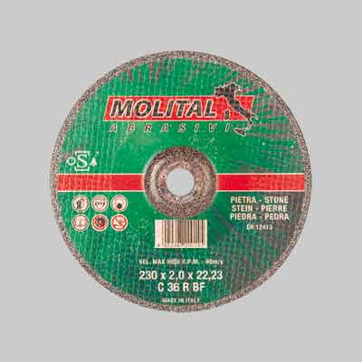 DISCO DA TAGLIO PER MARMO SOTTILE Ø mm 115x1,6 (cartone 50 pz)