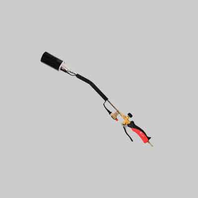 CANNELLO DA RISCALDO C/LEVA ACCENSIONE PIEZO 'P03' cm 70 - Bruciatore Ø mm 60