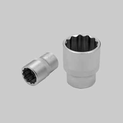 CHIAVE A BUSSOLA ESAGONALE 1/2" mm 8