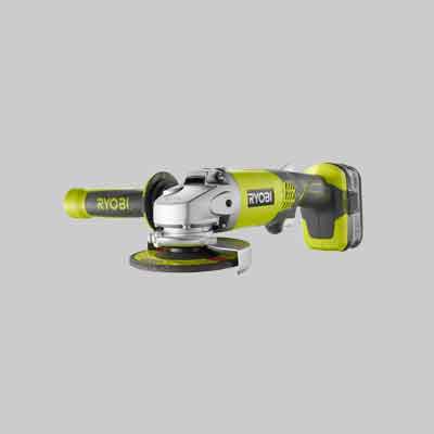 SMERIGLIATRICE ANGOLARE A BATTERIA 'R18AG-140S' RYOBI Ø 115 - 18V 4,0Ah
