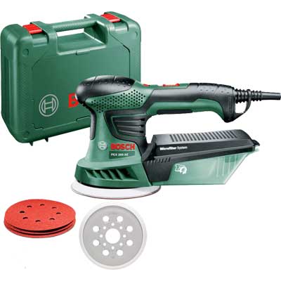 LEVIGATRICE ROTORBITALE ''BOSCH'' ''PEX 300 AE'' 270W