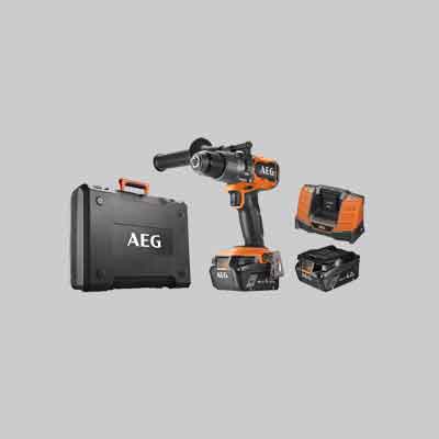 TRAPANO A PERCUSSIONE A BATTERIA 'BSB 18C3BL' AEG 18V 4,0 AH