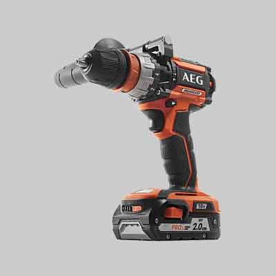 TRAPANO A PERCUSSIONE COMPACT 'BSB 18CBL' AEG 18V 2,0 AH..