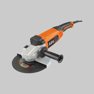 SMERIGLIATRICE ANGOLARE ''WS 22-230'' AEG 2200 Watt