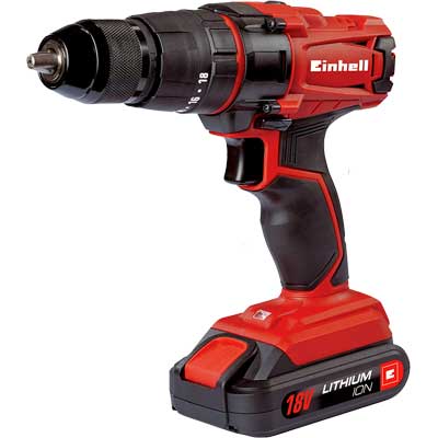 TRAPANO/AVVITATORE BATTENTE A BATTERIA ''TC-CD 18-2 LI-I'' 18 V - 2 Batteria 1,5Ah