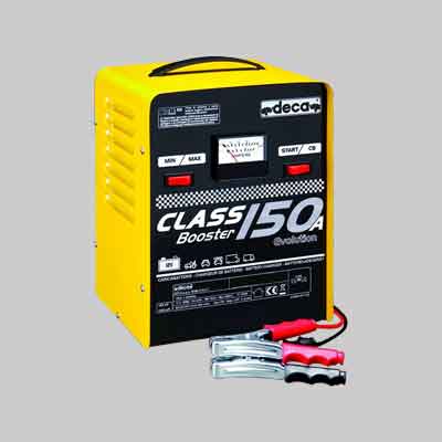 CARICABATTERIA ''CLASS BOOSTER 150A'' Tensione di carica 12 V