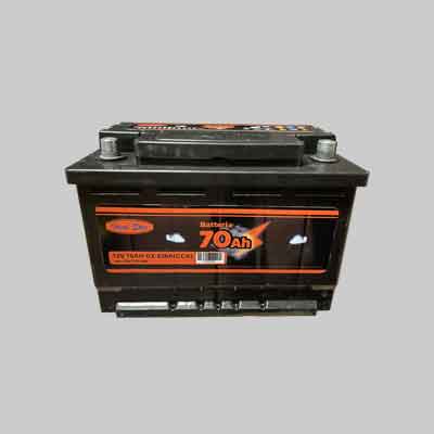 BATTERIA PER AUTO 70Ah DX - spunto 620A - mm 276x175x190h..