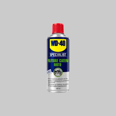 PULITORE CATENA PER MOTO 'WD-40' 400 ml