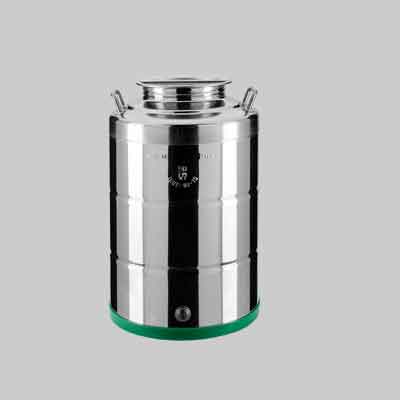 FUSTINO PER OLIO SALDATO 'MINOX' 30 lt  - Ø 320x500